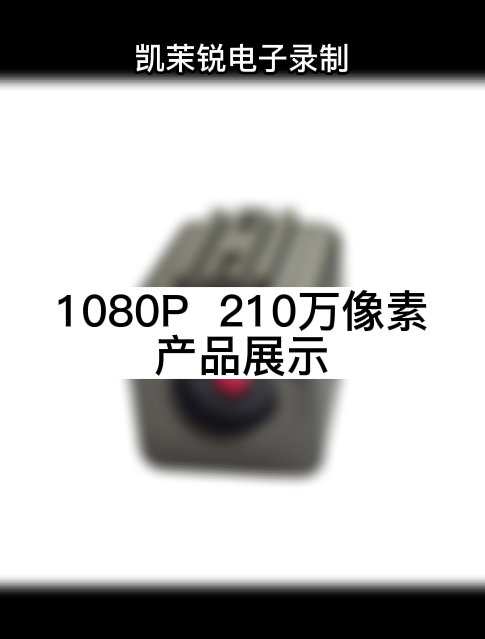 1080P  210萬像素 產品展示